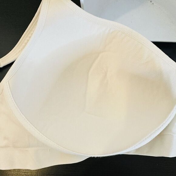 Carole Hochman Wireless Bra Cream Extra Large XL Full Coverage Soft Comfort - Picture 3 of 4